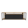 Hanah Home Omar Soporte de TV Roble y Negro